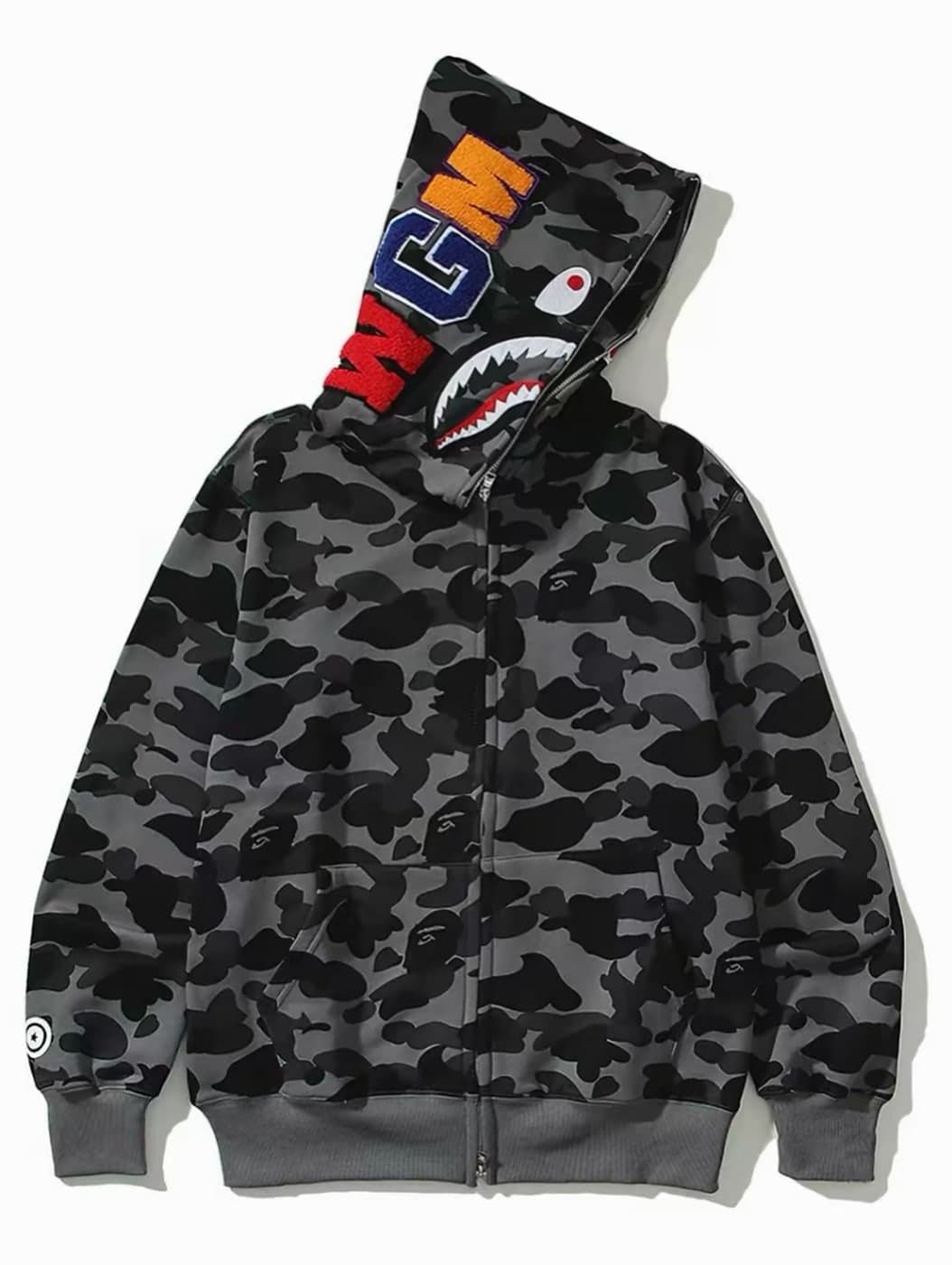 BAPE Shark Full Zip Hoodie — תמונה 6