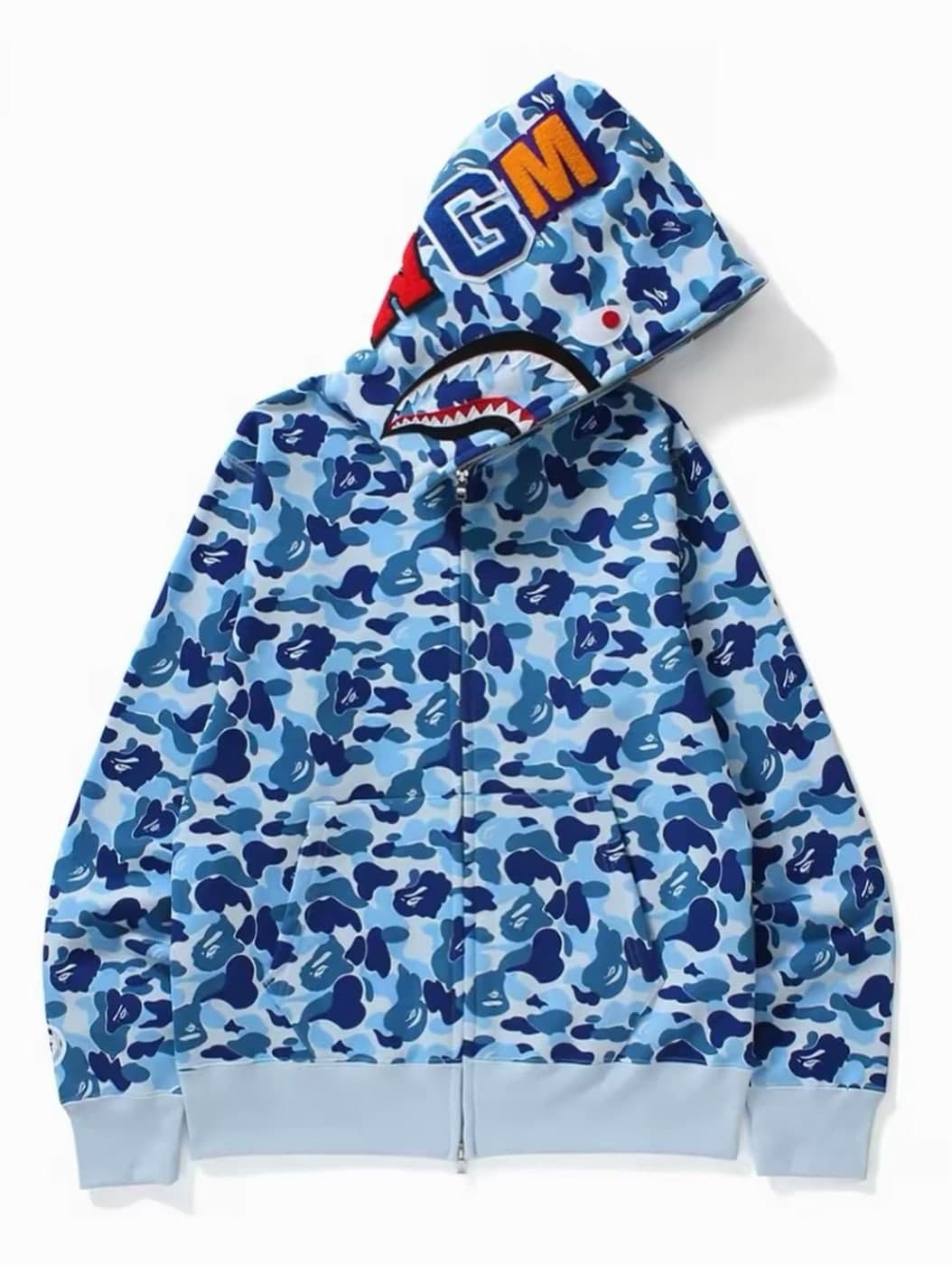 BAPE Shark Full Zip Hoodie — תמונה 9