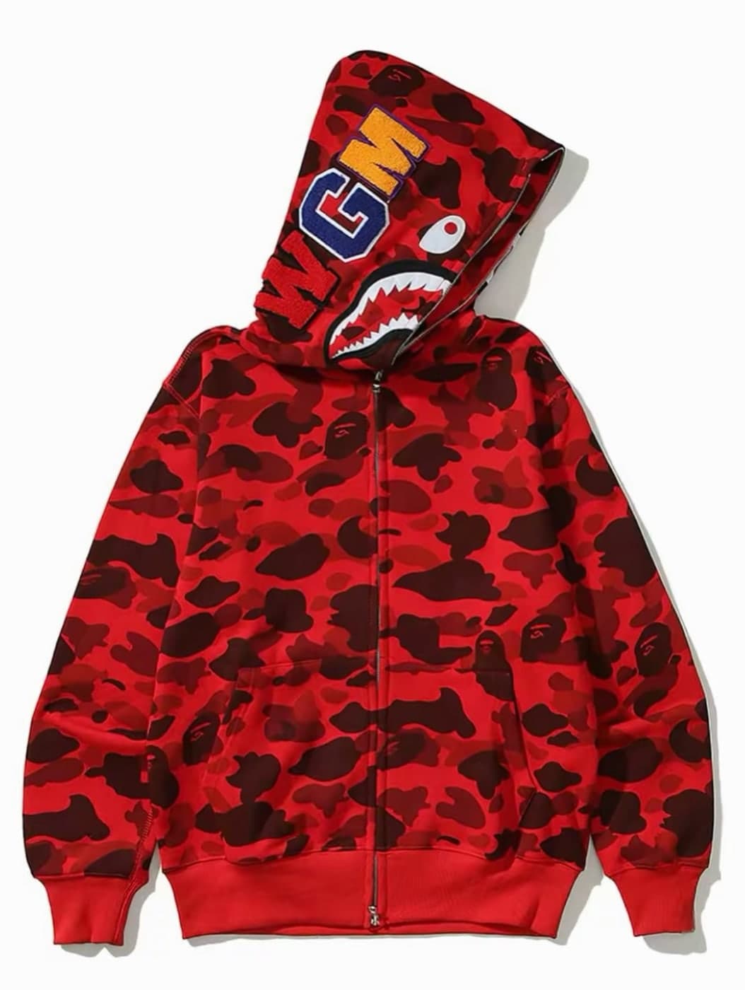 BAPE Shark Full Zip Hoodie — תמונה 10